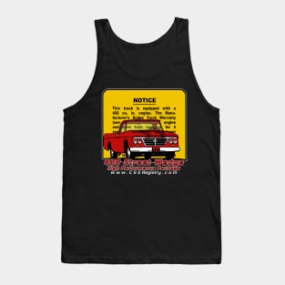 Custom Sports Special and High Performance Package Tank Top